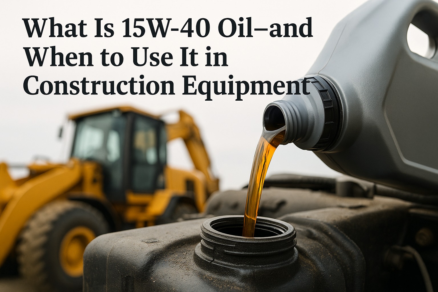 what-is-15w-40-oil-and-when-to-use-construction-equipment