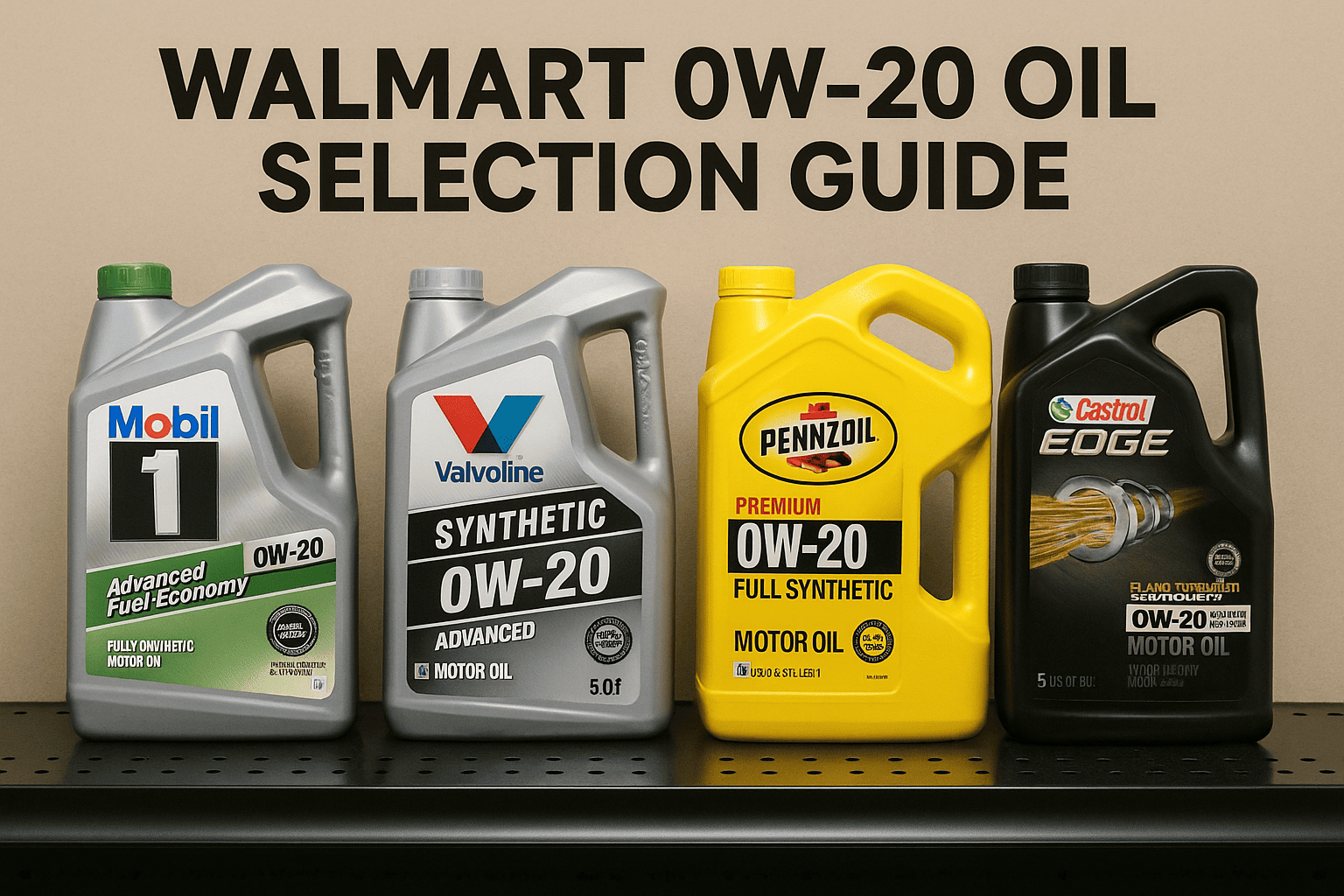 wallmart-oil-selection