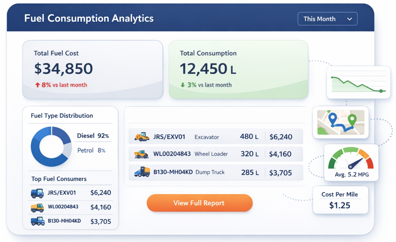 Fuel consumption analytics