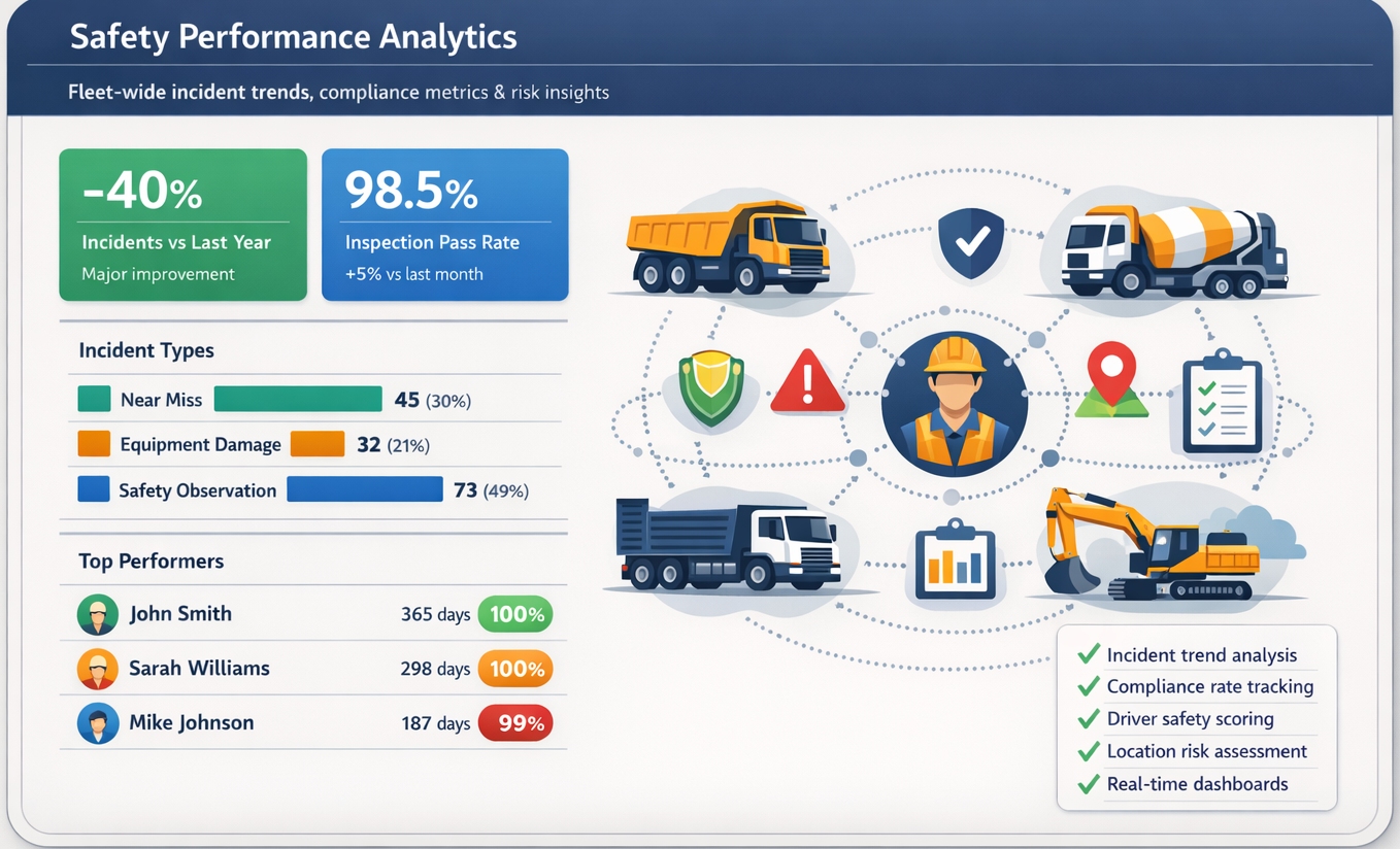 Safety performance analytics