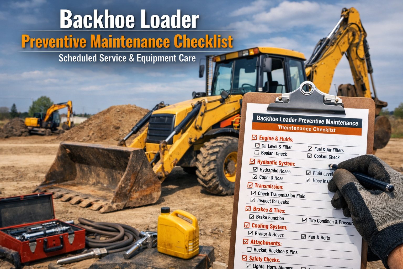 backhoe-loader-preventive-maintenance-checklist