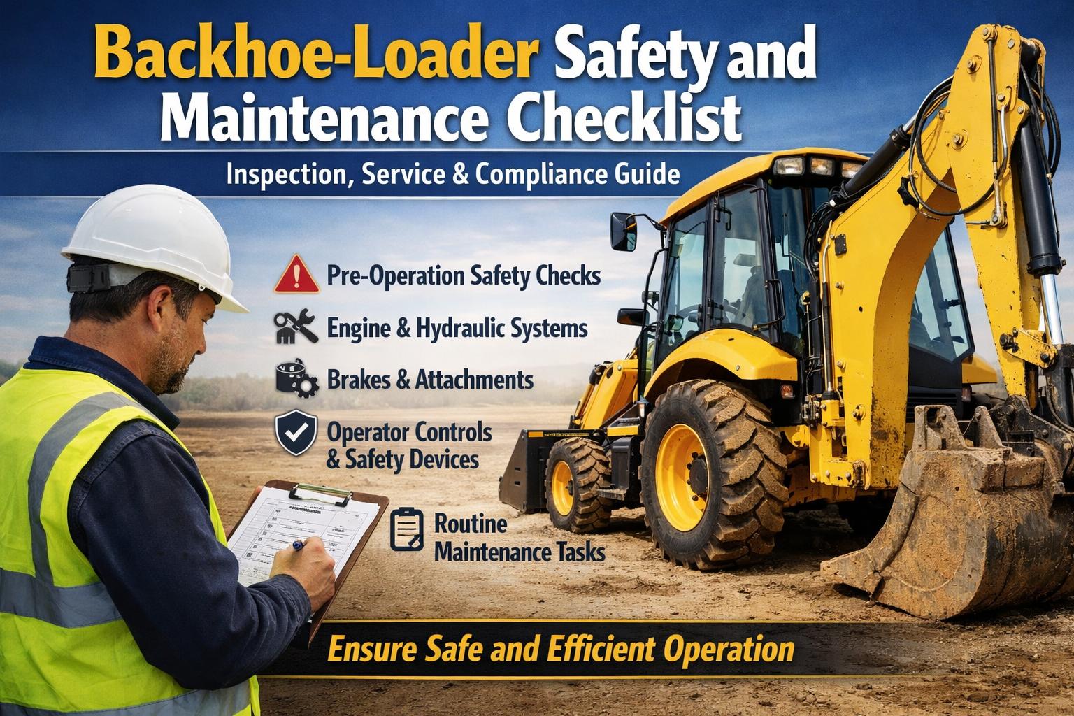 backhoe-loader-safety-maintenance-checklist
