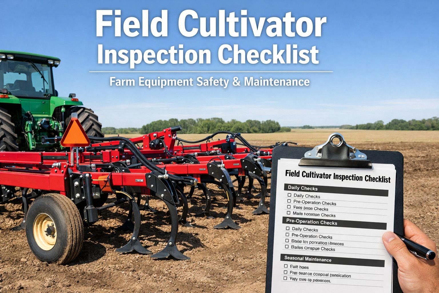 field-cultivator-inspection-checklist