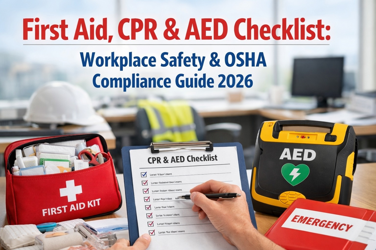 first-aid-cpr-aed-checklist-workplace-safety-osha-compliance