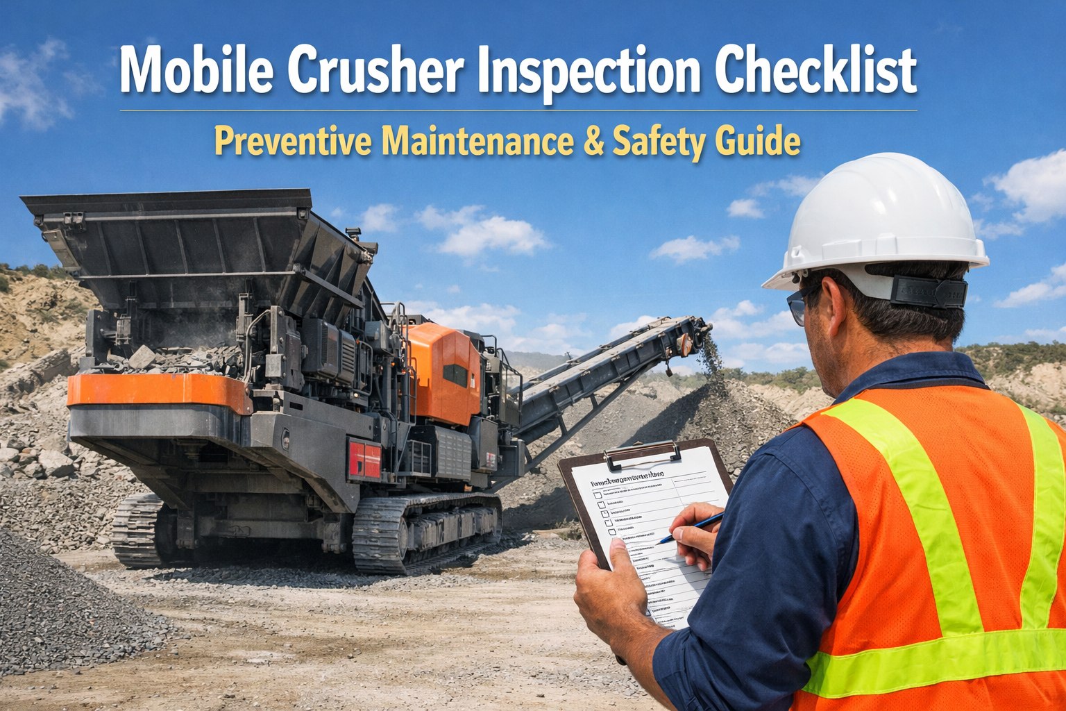 mobile-crusher-inspection-checklist-maintenance-safety