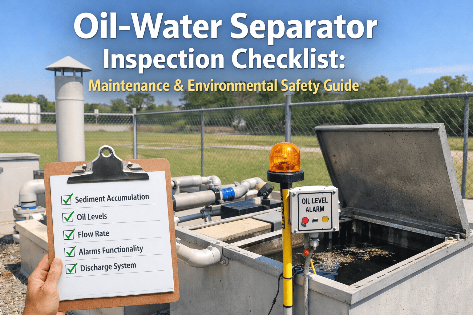 oil-water-separator-inspection-checklist-maintenance-safety